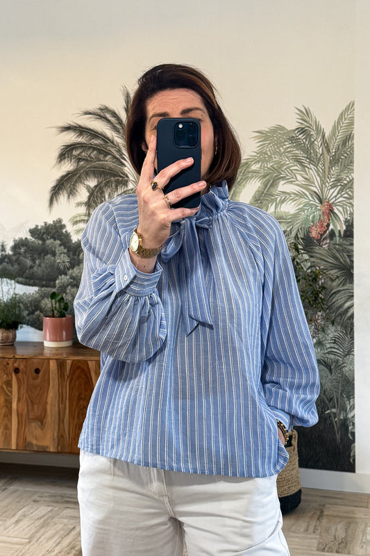 Chemise Ellie Bleue