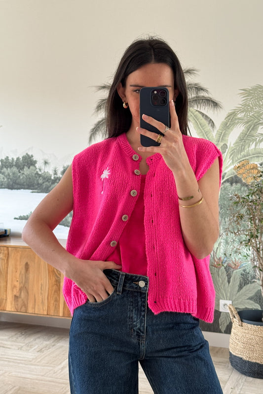 Gilet sans manches Gabrielle Palmier