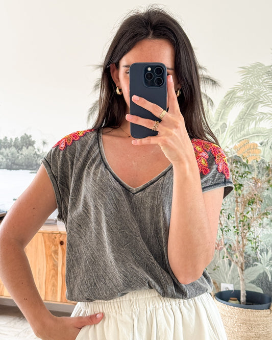 T-shirt Ina Gris