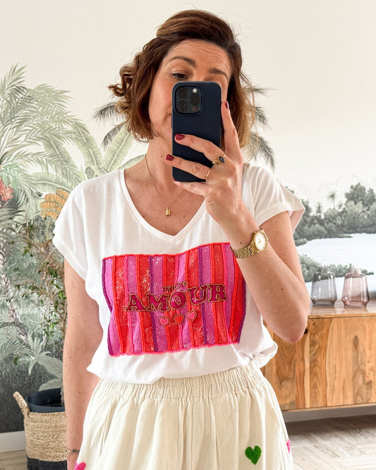 T-shirt Isabeau Blanc