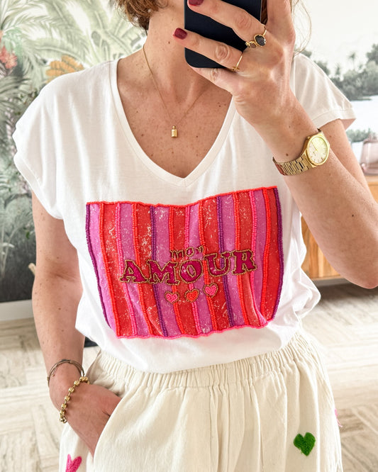 T-shirt Isabeau Blanc