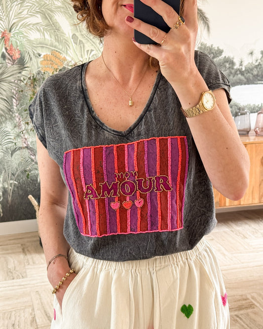 T-shirt Isabeau Gris