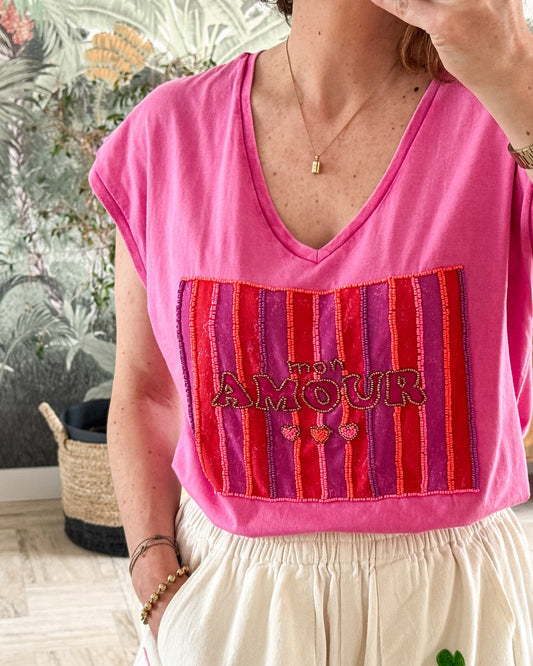 T-shirt Isabeau Rose