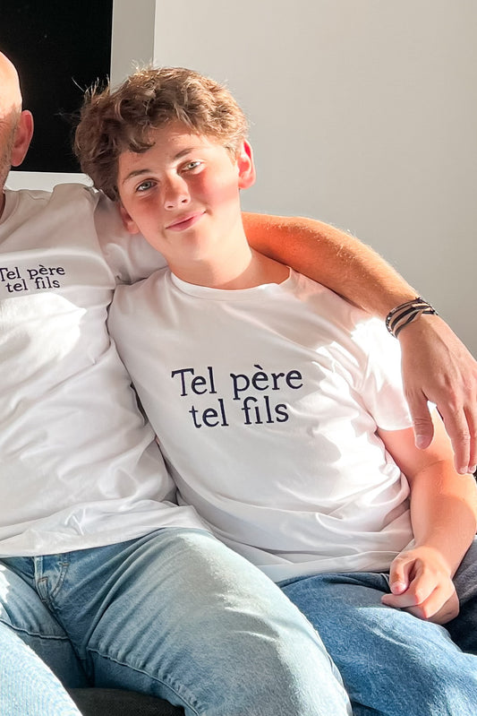 T-shirt Mini Tel père tel fils
