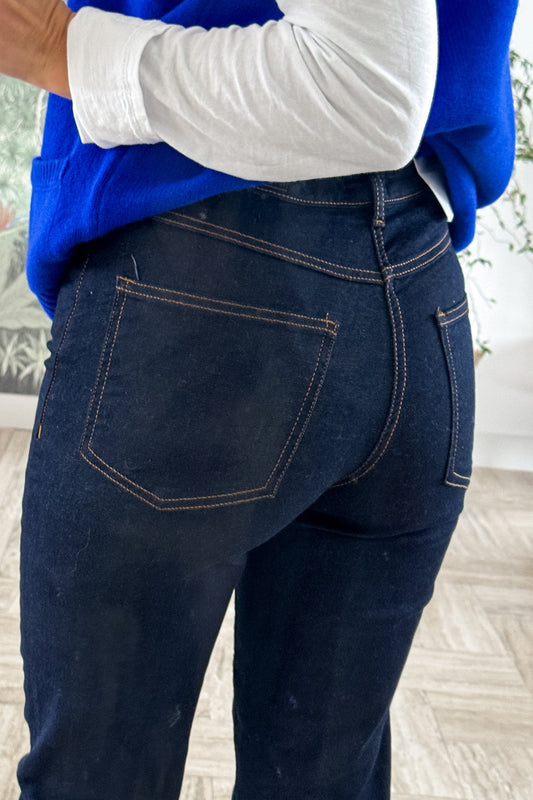 Jean Twiggy Raven Dark Blu