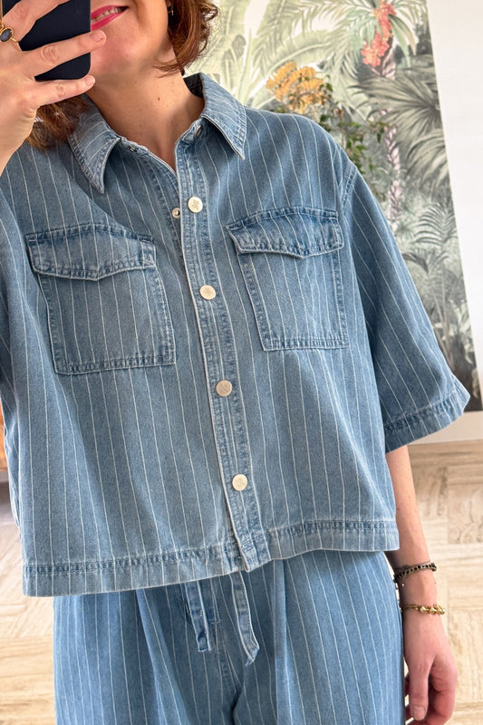 Chemise Vita Bleue