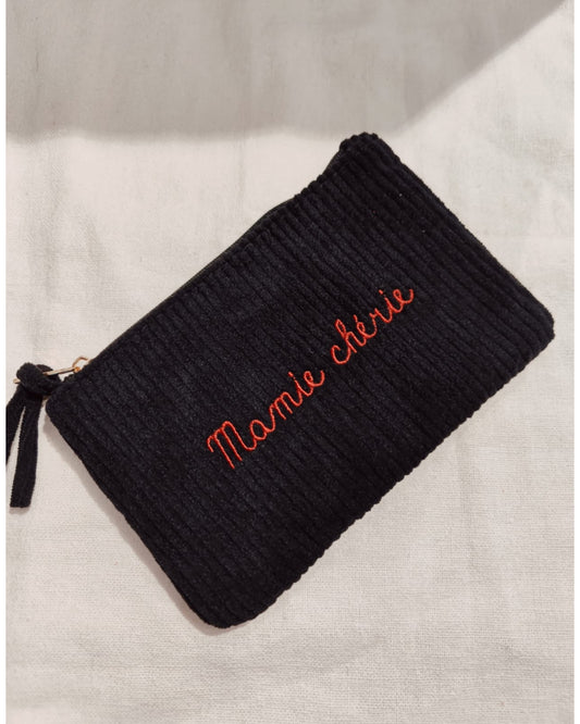 Pochette Mamie Chérie Noire