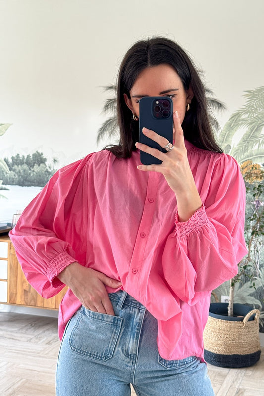 Chemise Flavie Rose
