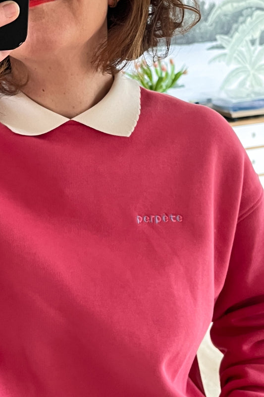Sweat Géri Framboise