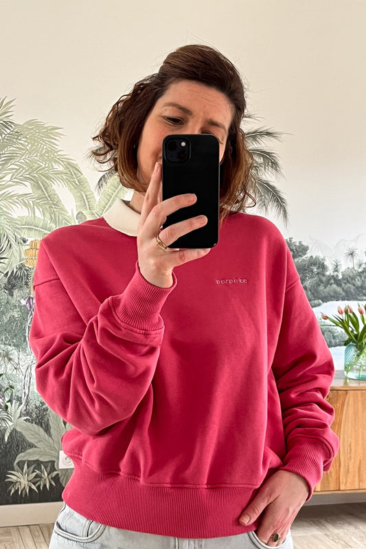 Sweat Géri Framboise