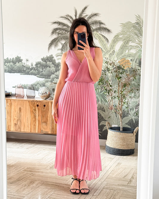 Robe Haby Doux Rose