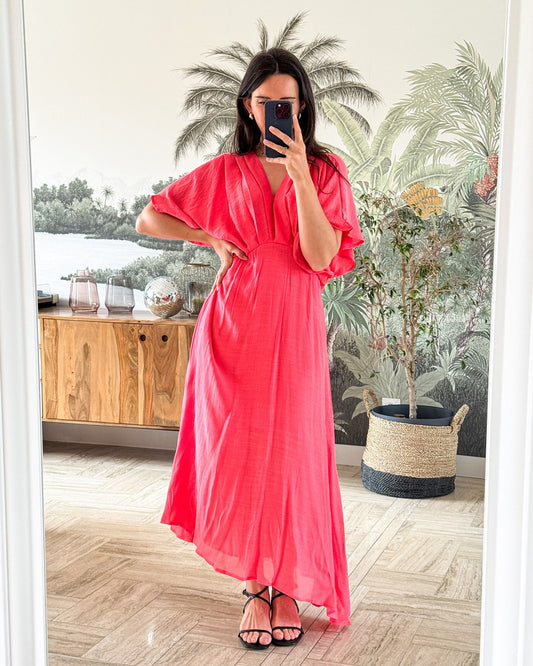 Robe Hortense Corail
