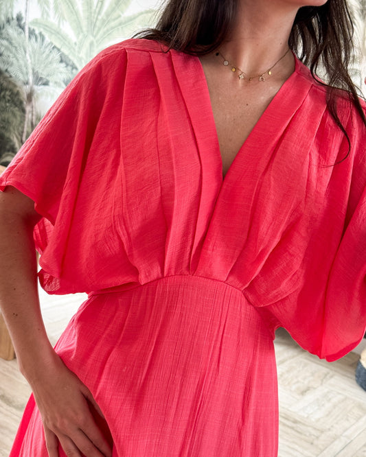 Robe Hortense Corail