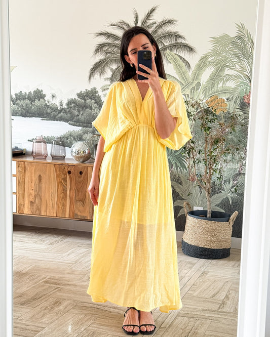 Robe Hortense Jaune