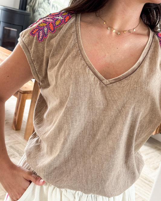 T-shirt Ina Beige
