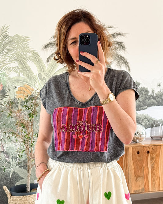 T-shirt Isabeau Gris