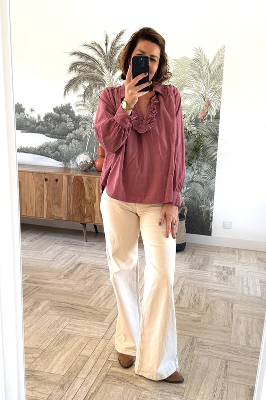 Tunique Léa Mauve