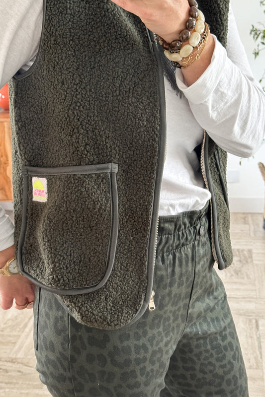 Veste sans manches Lucien Kaki