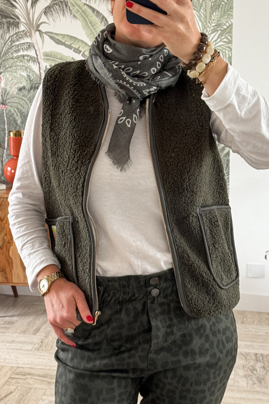 Veste sans manches Lucien Kaki