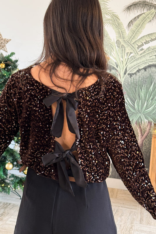 Top Mélodie Chocolat