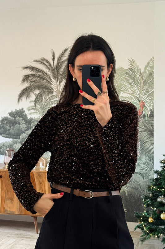 Top Mélodie Chocolat