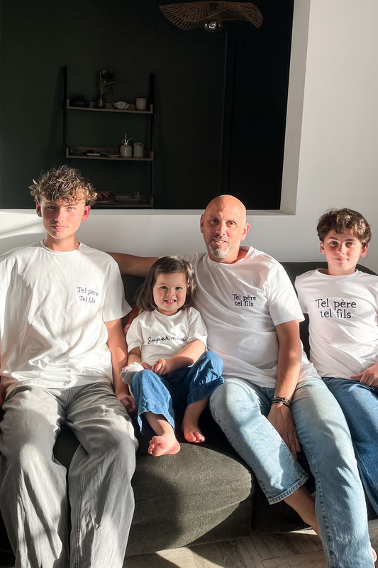 T-shirt Tel père Telle fils