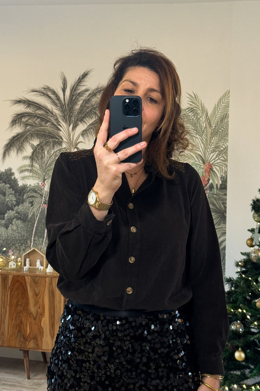 Chemise Sarah Chocolat