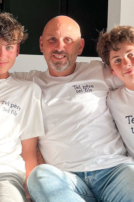 T-shirt Tel père Telle fils