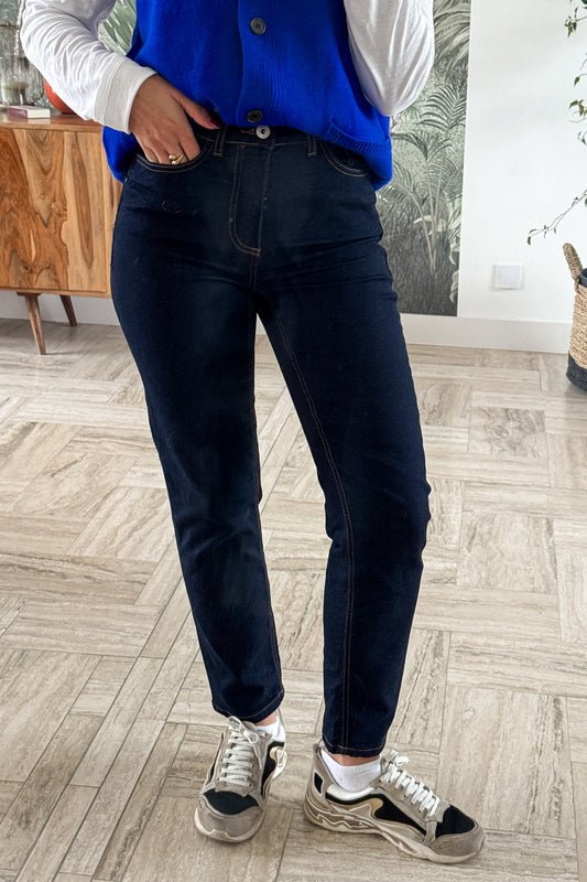 Jean Twiggy Raven Dark Blu