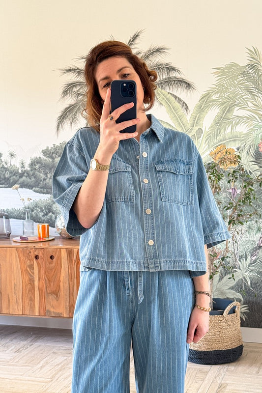 Chemise Vita Bleue