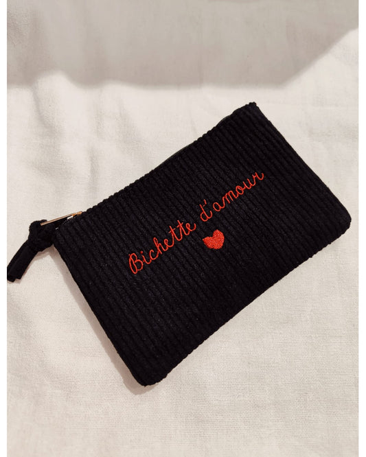 Pochette Bichette d'Amour Noire