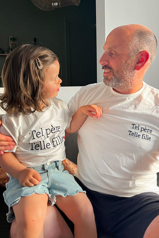 T-shirt Tel père Telle fille